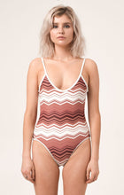 Load image into Gallery viewer, Afends Womens 70 Zag One Piece - One Piece Swimsuit