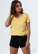 Load image into Gallery viewer, Afends Womens Hemp Basics - Standard Fit Tee 2.0