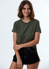 Load image into Gallery viewer, Afends Womens Hemp Basics - Standard Fit Tee 2.0