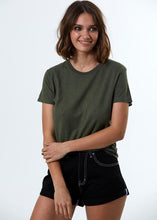 Load image into Gallery viewer, Afends Womens Hemp Basics - Standard Fit Tee 2.0