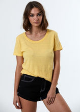 Load image into Gallery viewer, Afends Womens Hemp Basics - Standard Fit Tee 2.0