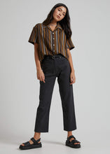 Load image into Gallery viewer, Afends Womens Days Like This - Vegetable Tanned Skinny Leather Belt -Black