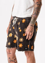 Load image into Gallery viewer, Afends Mens Baywatch Psych - Elastic Waist Boardshort