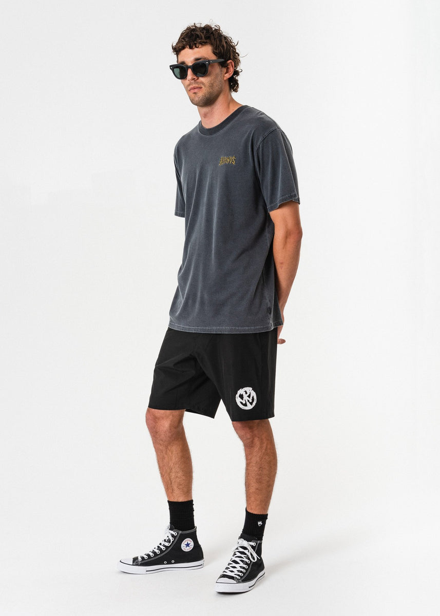 Afends Mens Pennywise X Afends - Fixed Waist Boardshort
