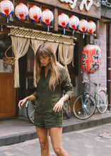 Load image into Gallery viewer, Afends Womens Wildling - Hemp Playsuit