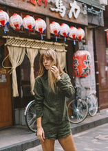 Load image into Gallery viewer, Afends Womens Wildling - Hemp Playsuit