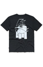 Load image into Gallery viewer, Afends Mens Black Brains - Standard Fit Tee
