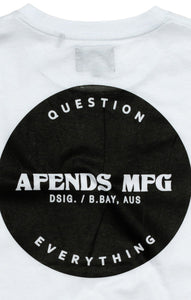 Afends Mens Disconnect - Band Cut Tee
