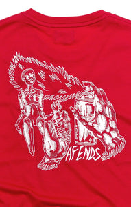 Afends Mens Burn Baby Burn - Band Cut Tee