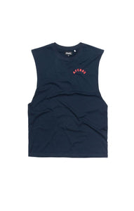 Afends Mens Gold Tops - Band Cut Tee