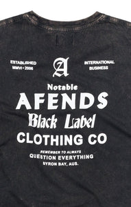 Afends Mens 40 Proof - Band Cut Tee