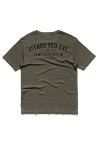Afends Mens Eco Est. - Standard Fit Hemp Tee