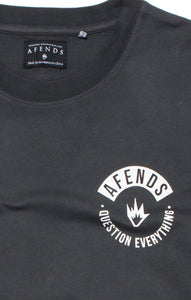 Afends Mens Geld - Long Sleeve Logo Tee