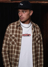 Load image into Gallery viewer, Afends Mens Nelson - Long Sleeve Shirt - Dirty Beige
