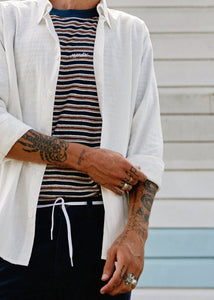 Afends Mens Everyday - Hemp Long Sleeve Shirt