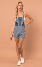 Load image into Gallery viewer, Afends Womens Dylan Sun - Denim - Shorts Overalls
