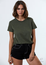 Load image into Gallery viewer, Afends Womens Hemp Basics - Standard Fit Tee 2.0
