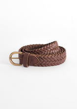 Load image into Gallery viewer, Afends Unisex Webs - Leather Belt
