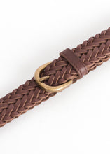 Load image into Gallery viewer, Afends Unisex Webs - Leather Belt
