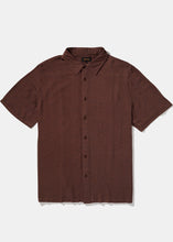 Load image into Gallery viewer, Afends Mens Gangsters Paradise - Short Sleeve Shirt
