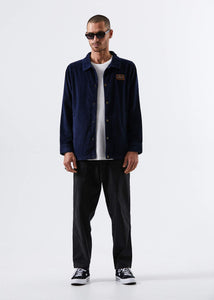 Afends Mens Enjoy - Corduroy Coach Jacket