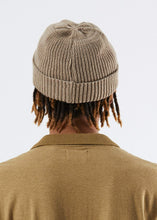 Load image into Gallery viewer, Afends Unisex Minimal - Hemp Wharfie Beanie - Dirty Beige
