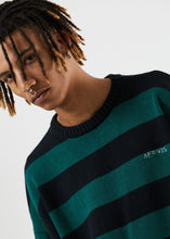 Load image into Gallery viewer, Afends Mens In Bloom - Knitted Crew Neck - Black
