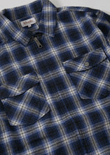 Load image into Gallery viewer, Afends Mens Generation - Zip Long Sleeve Work Shirt
