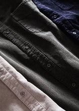 Load image into Gallery viewer, Afends Mens Faint - Hemp Corduroy Long Sleeve Shirt
