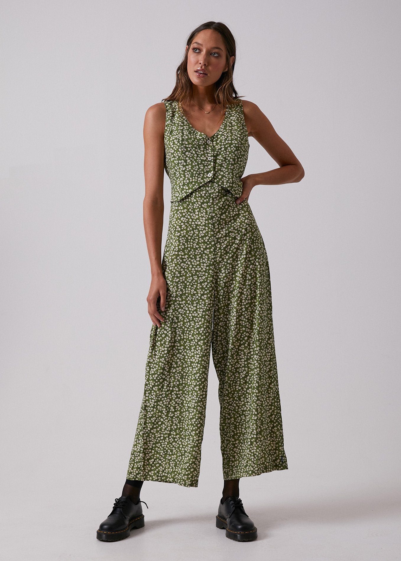 Afends Womens Daisy - Vest Playsuit afendsazxs.com Afends Womens Daisy - Vest Playsuit afendsazxs.com