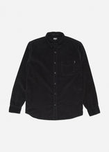 Load image into Gallery viewer, Afends Mens Back in Black - Corduroy Shirt
