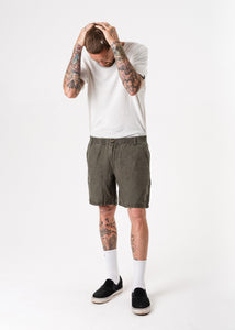 Afends Mens Hemp Naturals 2.0 - Elastic Waist Walkshort