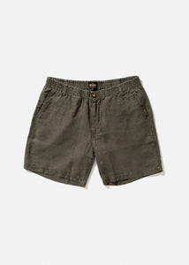 Afends Mens Hemp Naturals 2.0 - Elastic Waist Walkshort