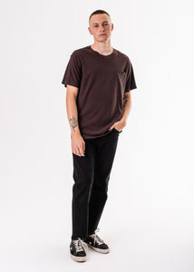 Afends Mens Heavy - Hemp Pocket Retro Fit Tee