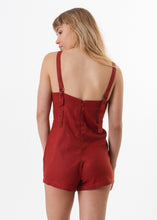 Load image into Gallery viewer, Afends Womens Junip - Hemp Playsuit
