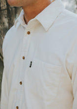 Load image into Gallery viewer, Afends Mens Creme - Long Sleeve Shirt
