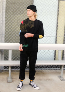 Afends Mens Mondrian - Organic Cotton Knit Jumper
