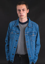 Load image into Gallery viewer, Afends Mens Winnie Blue - Denim Jacket
