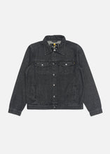 Load image into Gallery viewer, Afends Mens Burning Black - Denim Jacket
