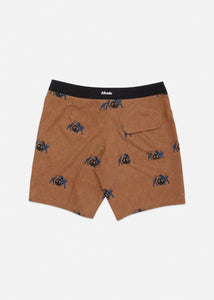 Afends Mens Cop Peace - Fixed Waist Boardshort