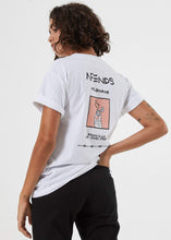 Load image into Gallery viewer, Afends Mens Burning Black - Unisex Vintage Fit Tee
