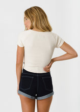 Load image into Gallery viewer, Afends Womens Heartbeat - Raglan Tee
