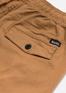 Afends Mens Dendy - Elastic Waist Walkshort